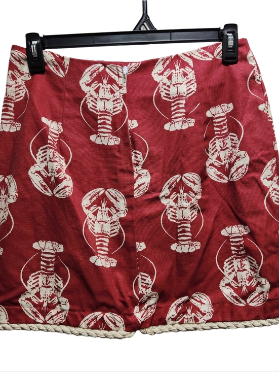 love, Lily Dresses & Skirts - Love, Lily Lobster Skirt Red White Rope Mini 6 USA